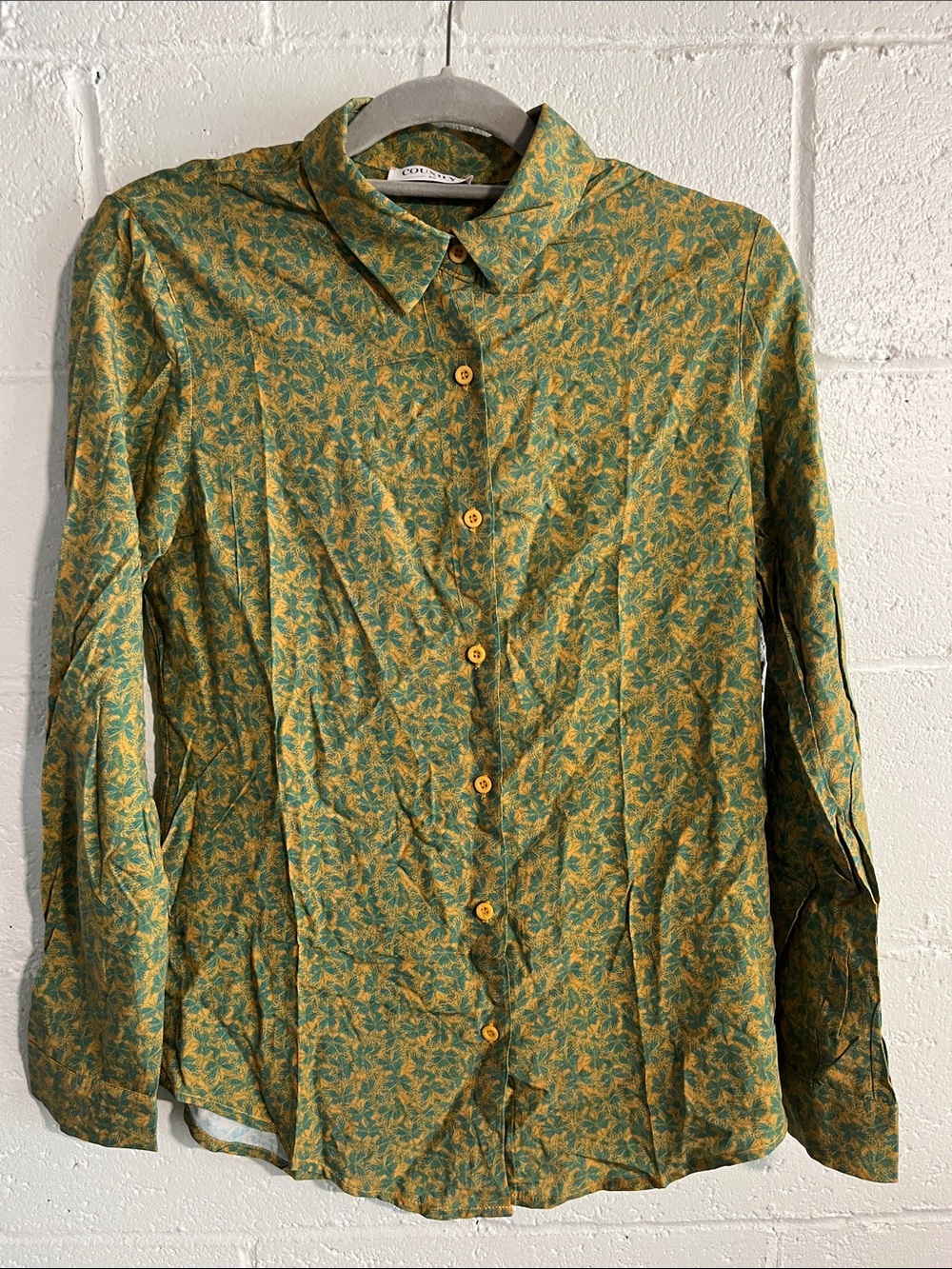 Council Floral Button-Up Shirt- XS